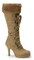 The Costume Center Brown Boot Hunter 200 Women Adult Halloween Costume Accessory - Size 9